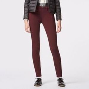 Uniqlo Leggings Pants in Merlot/Burgundy